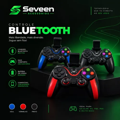 ? CONTROLE BLUETOOTH AL-G7 | JOGUE SEM