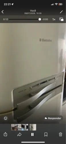 Geladeira eletrolux