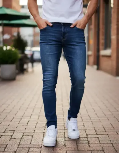 Jeans Masculina Original Elastano Lycra