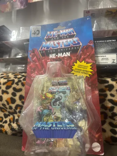 Vendo blisters com HQs  das Action Figure do Heman 