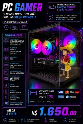 ? PC Gamer Pronto para Jogar!