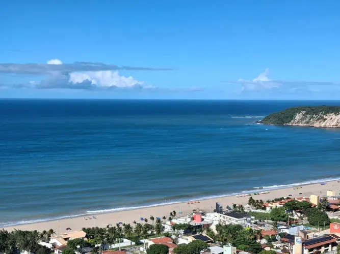 Top apartamento 2/4st ponta negra mobiliado exc localização!