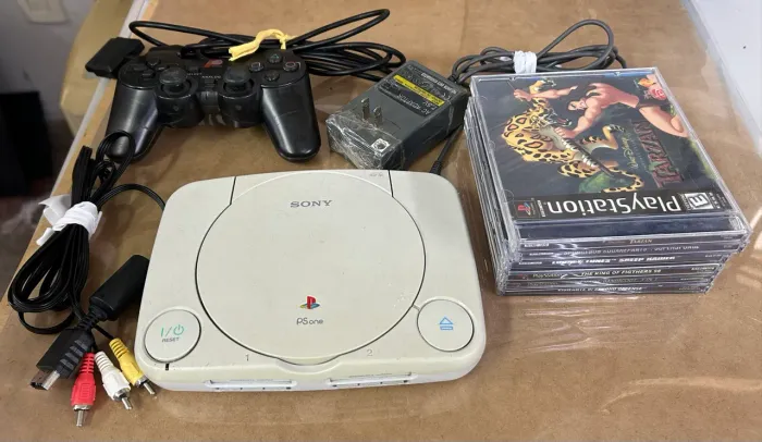 PSOne completo + jogos - leia o anúncio
