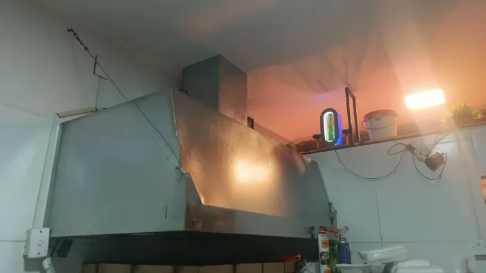 Vendo coifa de inox