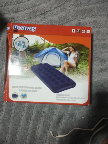 Colchão inflável solteiro