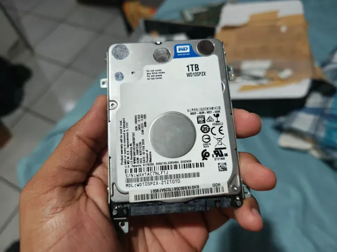 HD SATA 1TB WD Blue WD10SPZX  Funcionando 100%