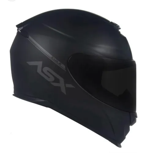CAPACETE EAGLE SOLID FOSCO PRETO/CINZA 58/M ASX