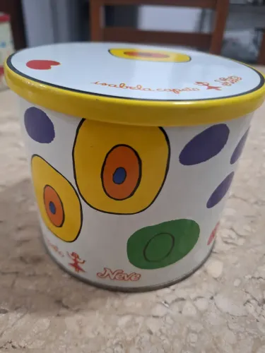Lata colecionável de papel higiênico NEVE