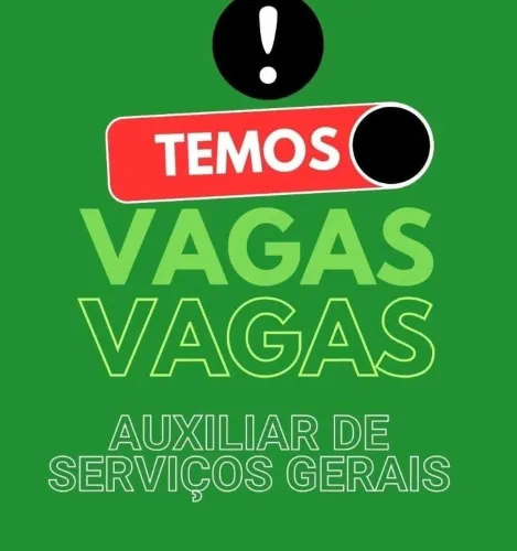 VAGA DE SERVIÇO GERAIS BARRIO SÃO CONRADO CONJ:ORLANDO DANTAS 