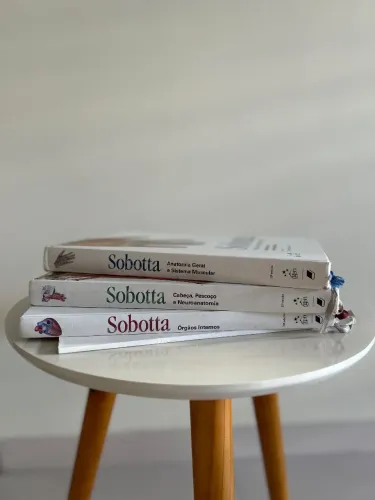 Box Atlas de Anatomia Humana Sobotta Com 3 Livros - 23ª Edição