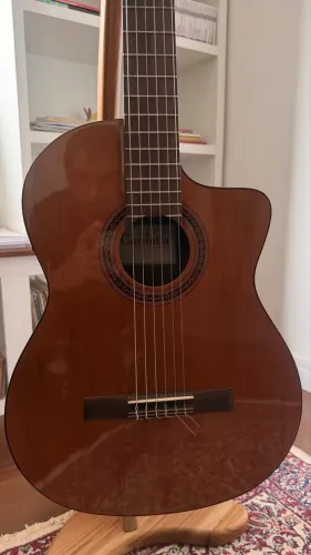 Violão Clássico Elétrico Córdoba C5-CE NAT - Tampo Maciço + Fishman