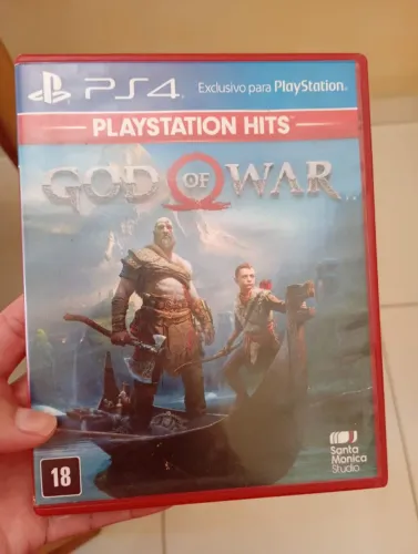 God of war mídia física para PlayStation 4