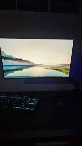 Monitor Gamer LG UltraGear 27? 144Hz/Hdr/G-Sync, Free-Sync + braço articulado