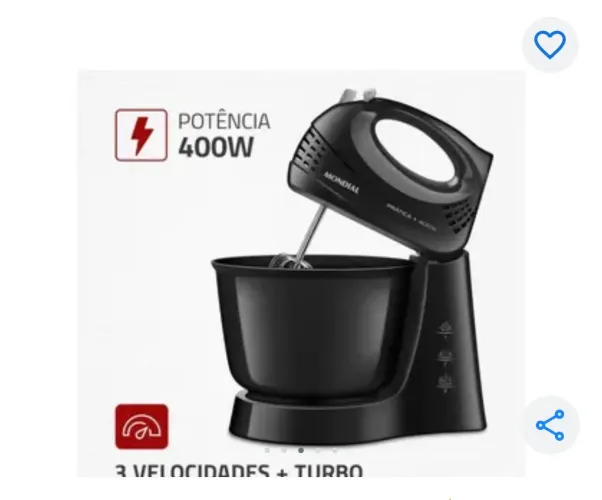 Batedeira mundial nova