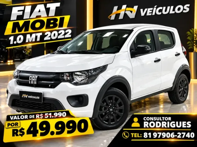 Fiat Mobi Like 1.0 Fire Flex 5P. 2022
