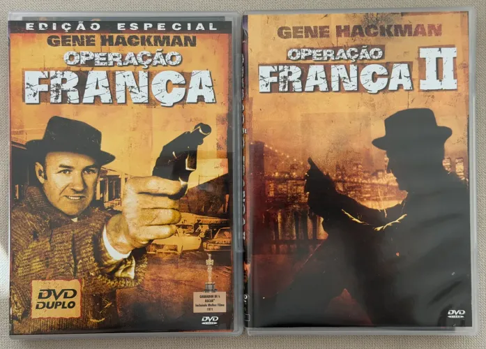Box DVD Operação França 1 e 2 (filmes originais)