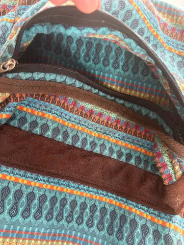 Mochila Colorida + Bolsa pequena