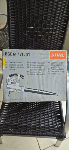 VENDO UM SOPRADOR DE AR MARCA STIHL BGE 71 ELÉTRICO FUNCIONANDO PERFEITAMENTE