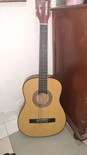Violão Austin Kauthon Vermelho.