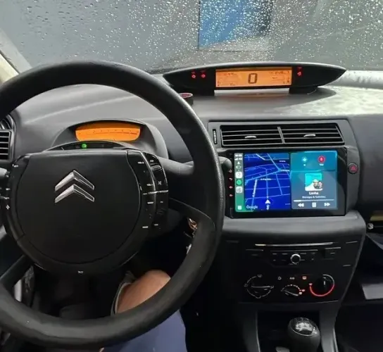 Central Multimidia Android C4 Pallas C4 Hatch 9 Polegadas 4GB/64GB Carplay sem fios! 