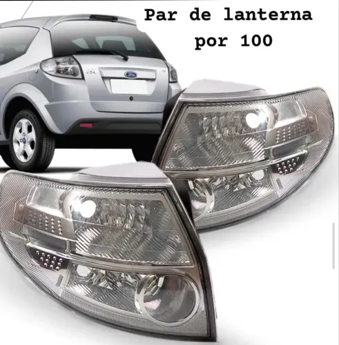 Par de lanterna traseira for Ka 2009 a 2013 