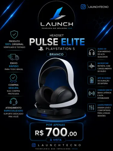 Headset pulse elite PlayStation 5