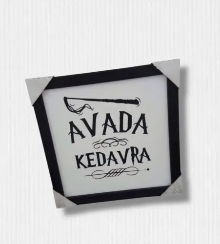 quadro harry potter avada