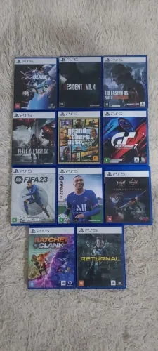 JOGOS PS5 VALORES E DISPONIBILIDADE NA DESCRIÇÃO
