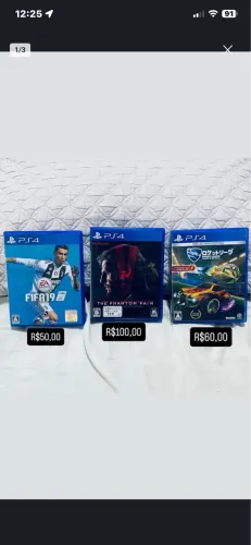 Jogos PS4 Original Japones