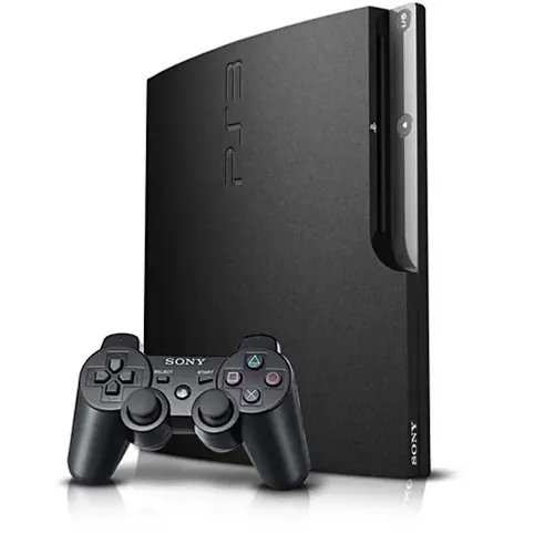 Sony PlayStation 3 Slim Hd500gb 250GB Standard cor charcoal black 2010 - Excelente