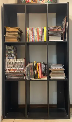 Pra levar!!! Estante 100% mdf preta
