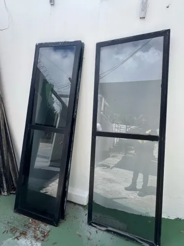 Portas de vidro fumer