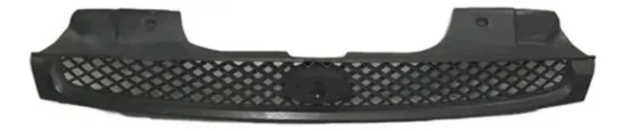 Grade Frontal Radiador Fiesta 2003 A 2007 Preto