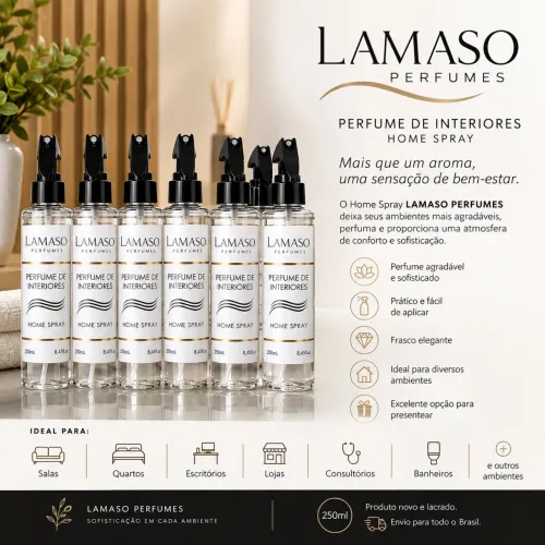 HOME SPRAY LAMASO PERFUMES