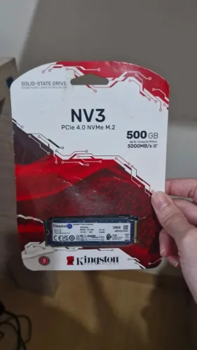 SSD Kingston NV3 500GB M2 2280 NVME PCIe 4.0 Gen 4x4