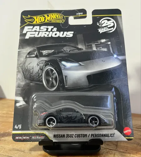 Hot Wheels Premium Velozes e Furiosos Nissan 350z Custom
