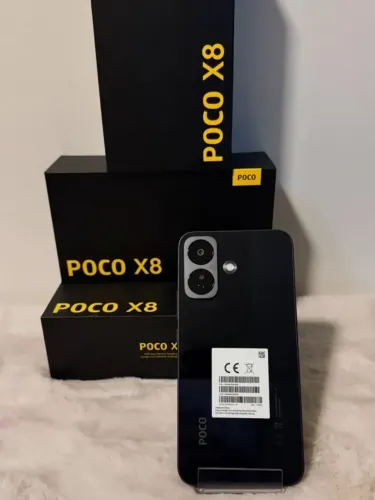 Xiaomi Poco X8 5G NFC - 8GB RAM / 256GB ROM - Versão Global + Capa e Película - LACRADOS!!