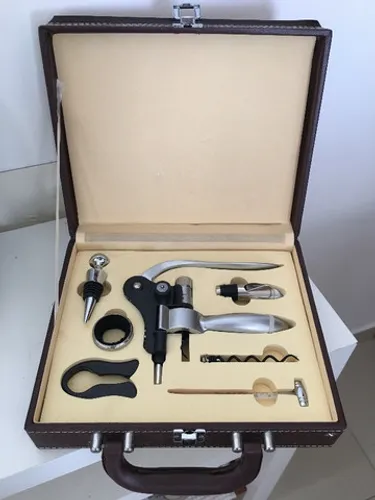 Conjunto Profissional para Vinhos com 8 peças