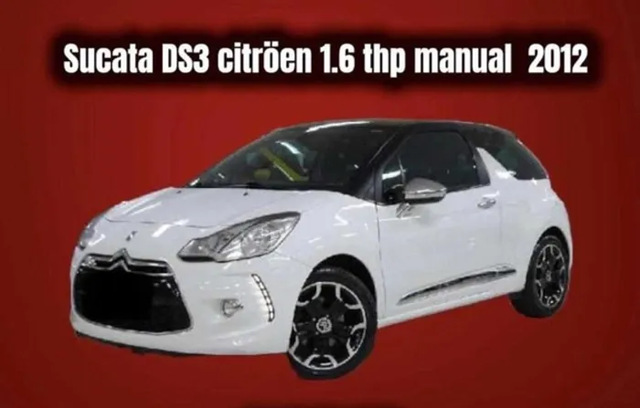 Sucata Citroen Ds3 2012 mecânico para retirada de peças 