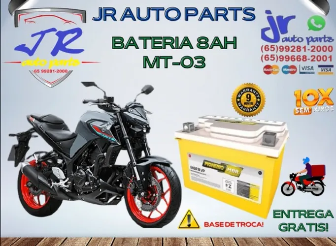 Bateria Pioneiro 8AH MT-03