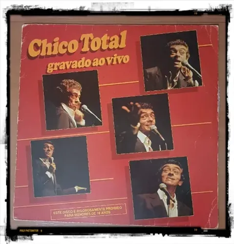 LP Vinil: Chico Anysio - Chico Total - Ao vivo