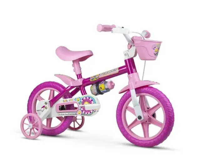 Bicicleta Infantil Nathor aro 12 feminina