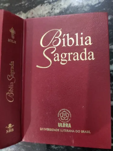 Bíblia NTLH vermelha bolso ULBRA capa dura