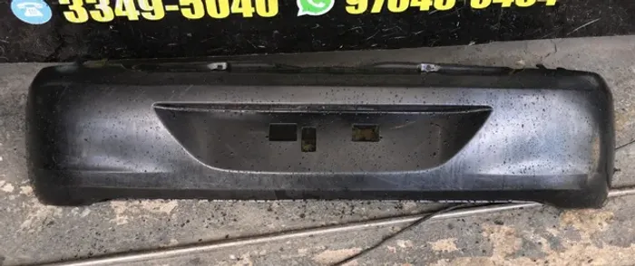 Parachoque Traseiro Renault Clio 2015 Preto