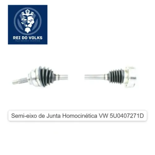 Semi-eixo de Junta Homocinética VW 5U0407271D, Gol, Voyage