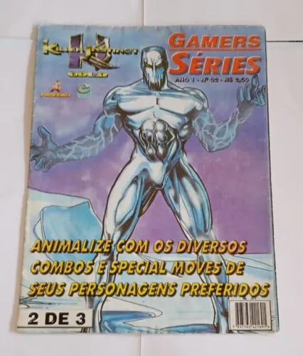 Revista Pôster Gamers Séries 2 De 3 Ano 1 Nº 2 Killer Instinct Gold