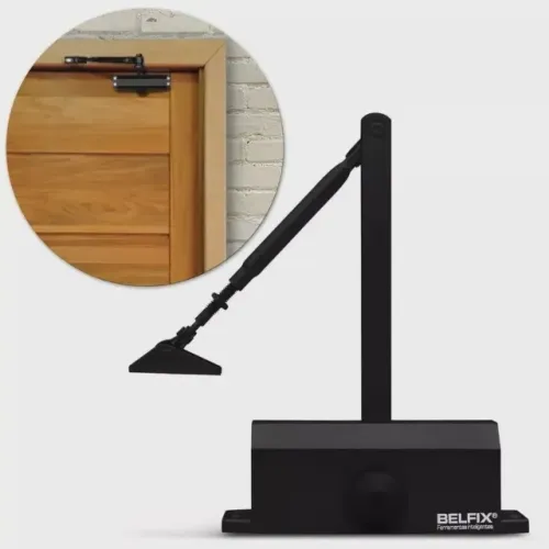 Mola Aerea Para Portas Ate 45kg Preto Belfix 204007