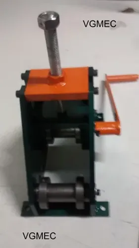 Calandra manual para Metalon