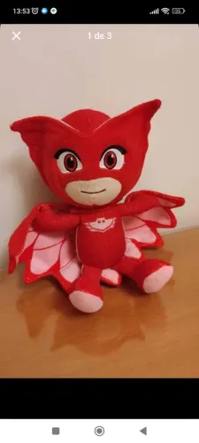 Boneco de Pelúcia PJ Masks - Corujita
