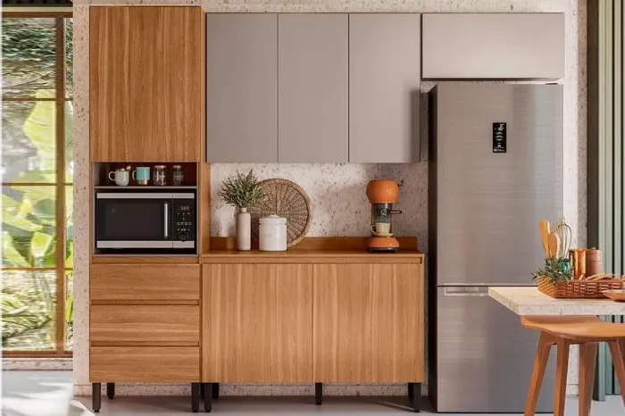 Conjunto de Armários de Cozinha , entrega e montagem grátis!